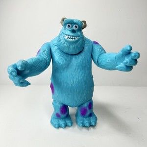 Disney Pixar Monsters Inc Sulley 8" Action Figure Mattel James P. Sullivan